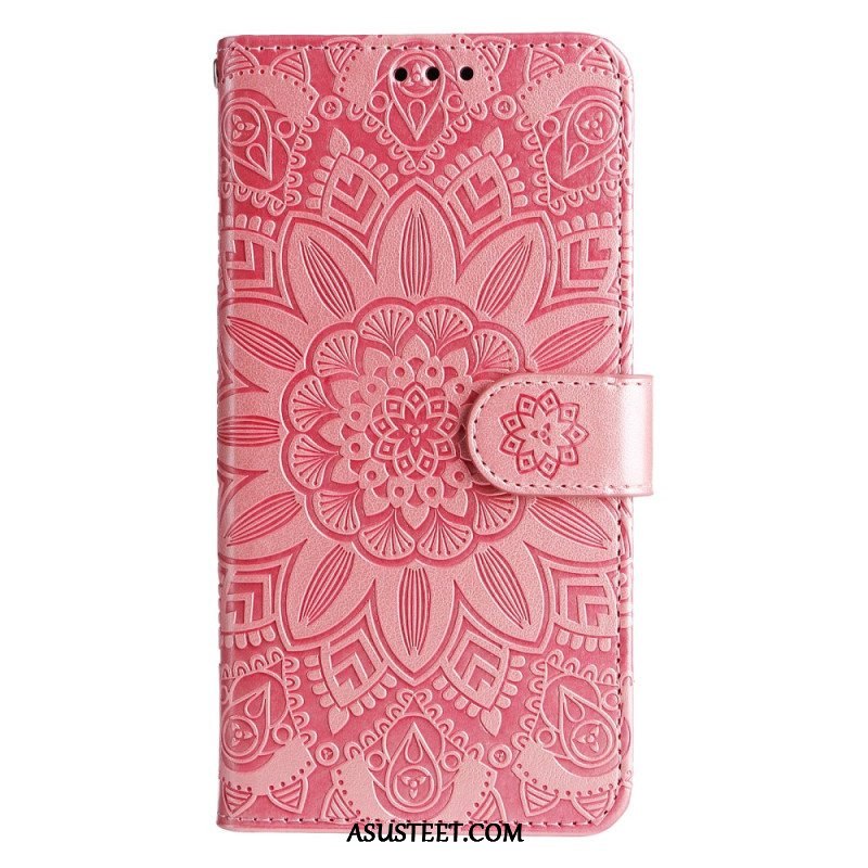 Kotelot Xiaomi 13 Mandala-aurinko Kaulanauhalla