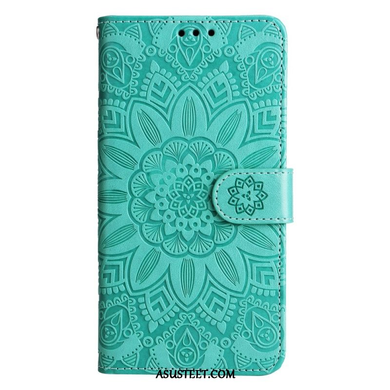 Kotelot Xiaomi 13 Mandala-aurinko Kaulanauhalla