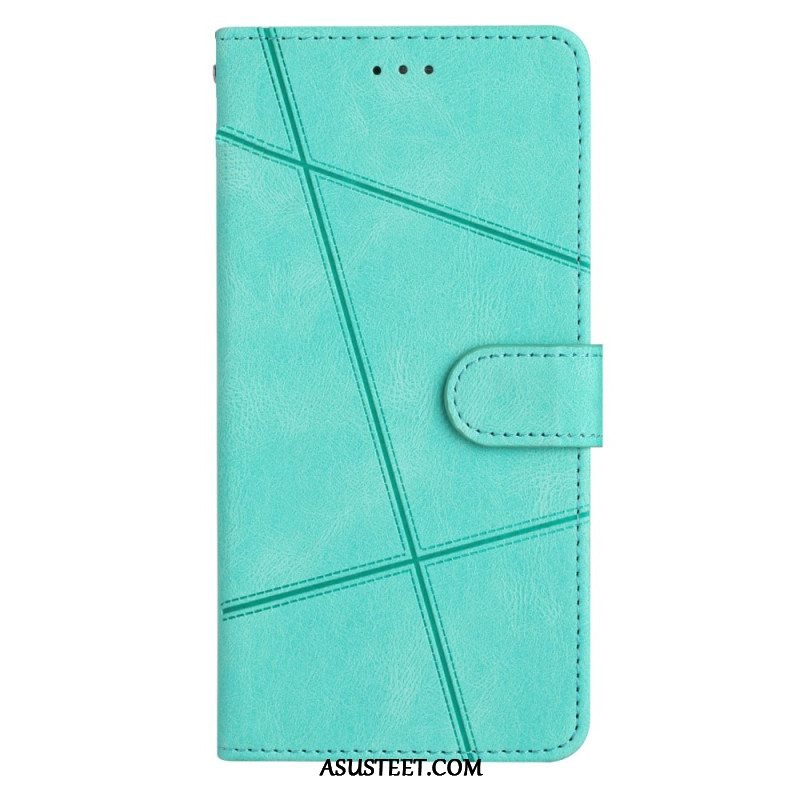 Kotelot Xiaomi Redmi Note 12 4G Suojaketju Kuori Strappy Geometric