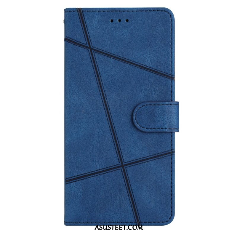 Kotelot Xiaomi Redmi Note 12 4G Suojaketju Kuori Strappy Geometric