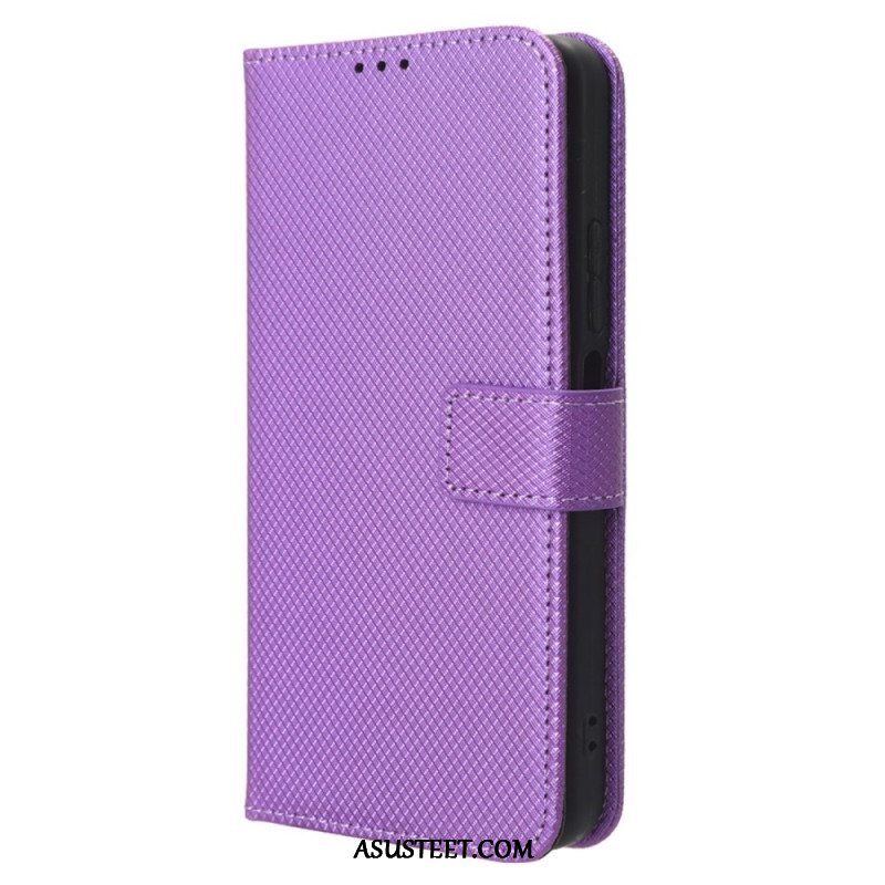 Kotelot Xiaomi Redmi Note 12 4G Suojaketju Kuori Tyylikäs Strappy Faux Leather