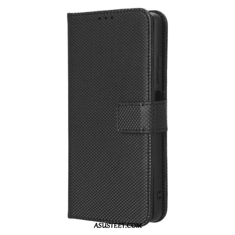 Kotelot Xiaomi Redmi Note 12 Pro Plus Suojaketju Kuori Tyylikäs Strappy Faux Leather