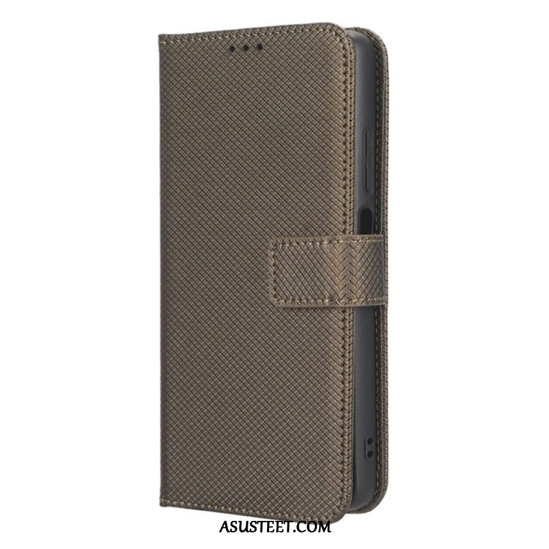 Kotelot Xiaomi Redmi Note 12 Pro Plus Suojaketju Kuori Tyylikäs Strappy Faux Leather