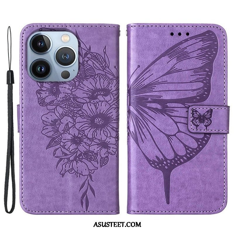 Kotelot iPhone 14 Plus Butterfly Design