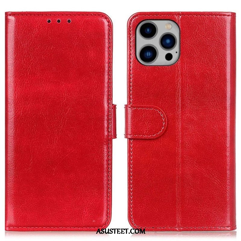 Kotelot iPhone 14 Plus Faux Leather Finesse