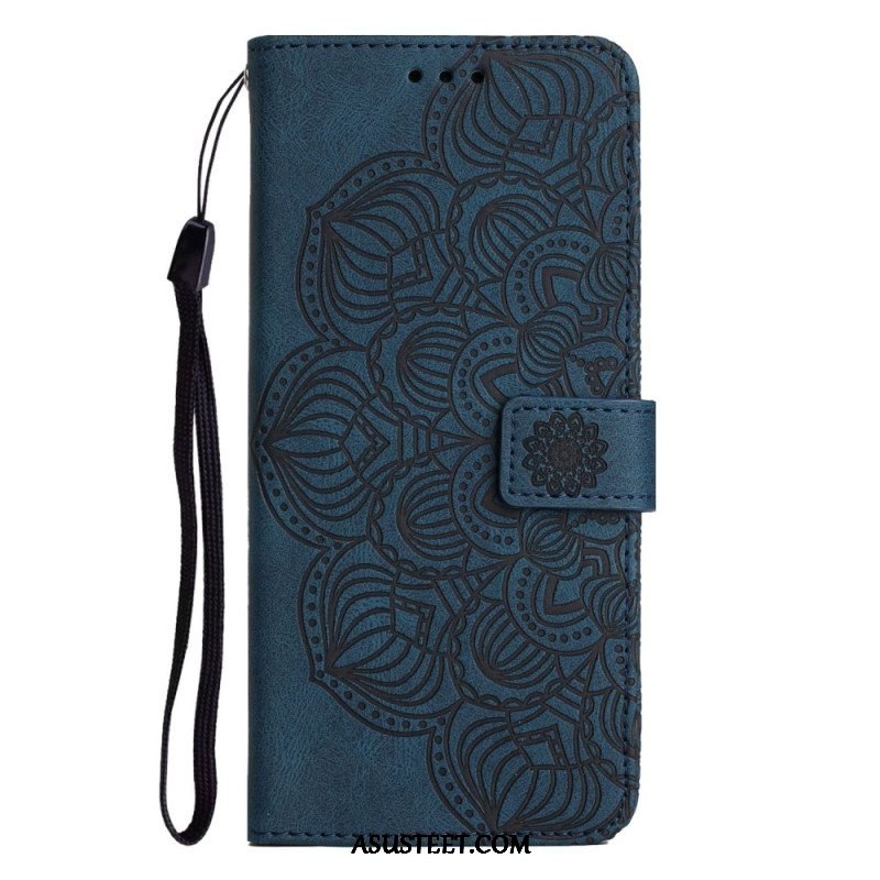 Kotelot iPhone 14 Suojaketju Kuori Strappy Mandala