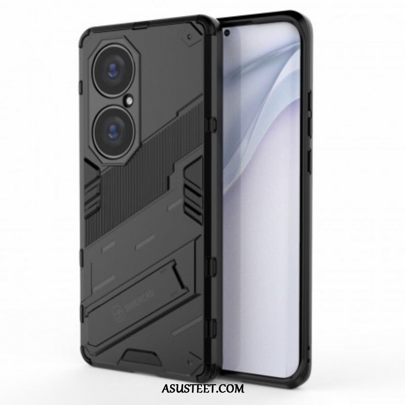 Kuori Huawei P50 Pro Hands-free-kaksiasentoinen Irrotettava Teline