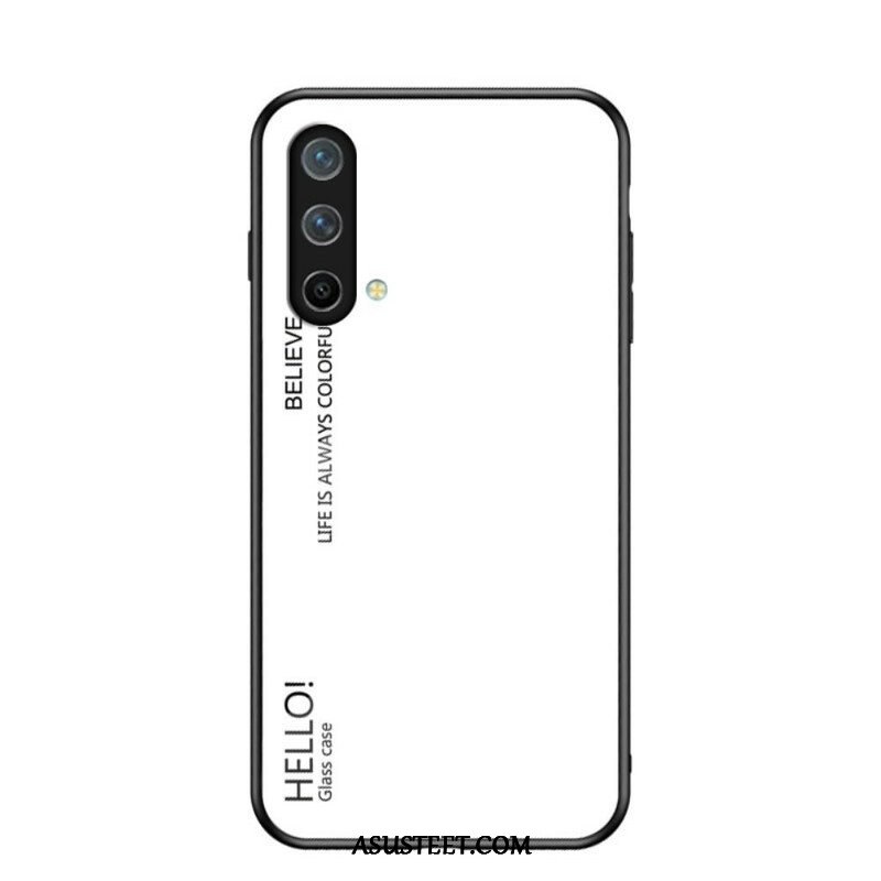 Kuori OnePlus Nord CE 5G Karkaistu Lasi Hello