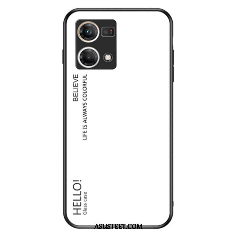 Kuori Oppo Reno 7 Karkaistu Lasi Hello