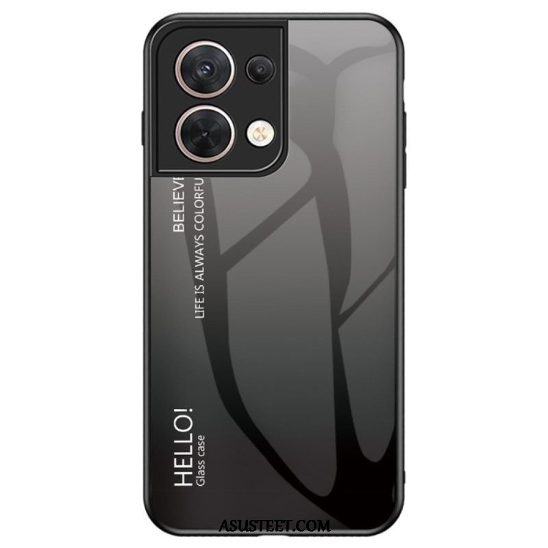 Kuori Oppo Reno 8 Karkaistu Lasi Hello