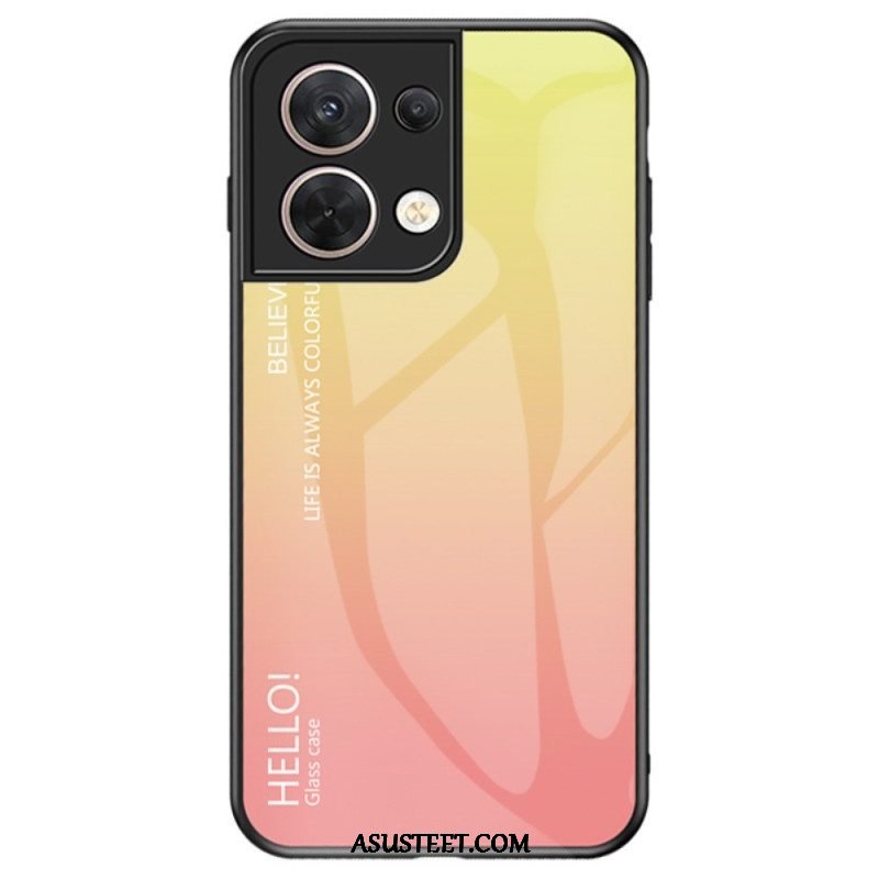 Kuori Oppo Reno 8 Karkaistu Lasi Hello