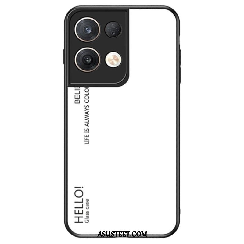 Kuori Oppo Reno 8 Pro Karkaistu Lasi Hello