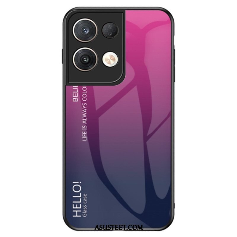 Kuori Oppo Reno 8 Pro Karkaistu Lasi Hello