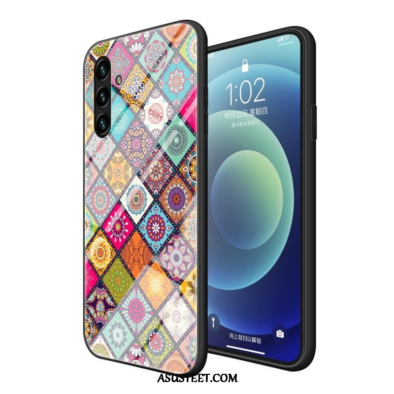 Kuori Samsung Galaxy A13 5G / A04s Patchwork Magneettipidike