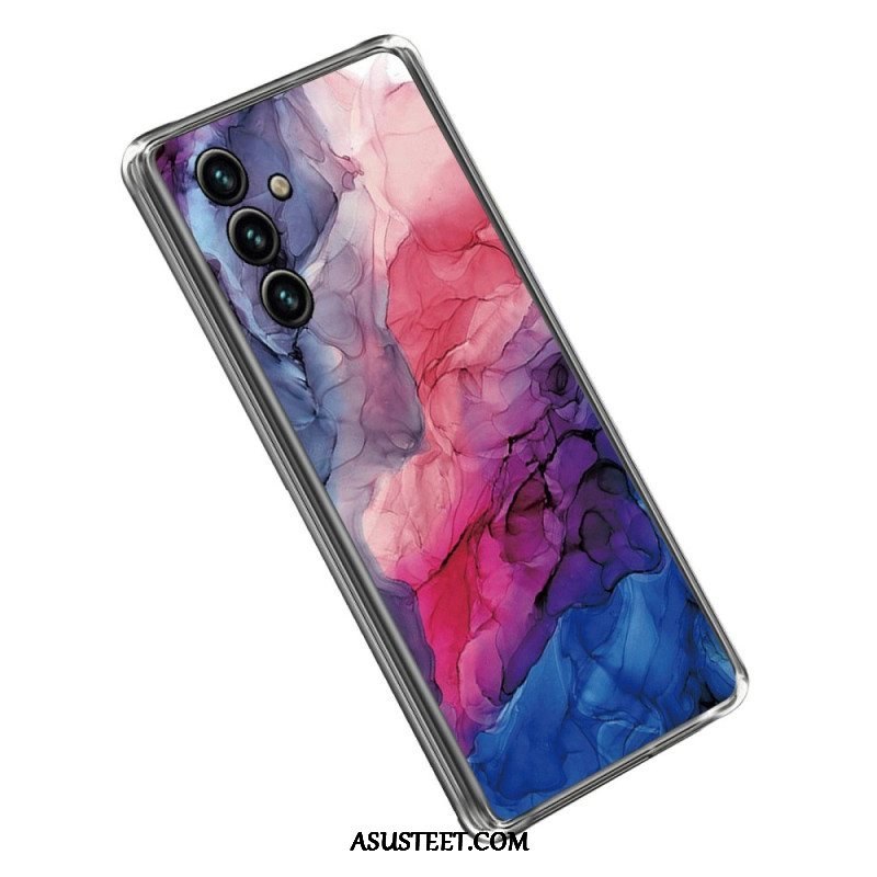 Kuori Samsung Galaxy A14 / A14 5G Akvarelli Marmori