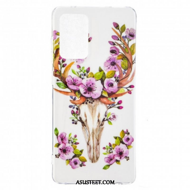 Kuori Samsung Galaxy A52 4G / A52 5G / A52s 5G Fluoresoiva Majestic Deer