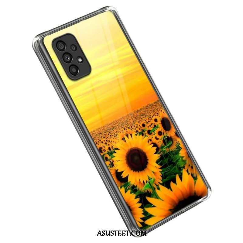 Kuori Samsung Galaxy A53 5G Auringonkukat