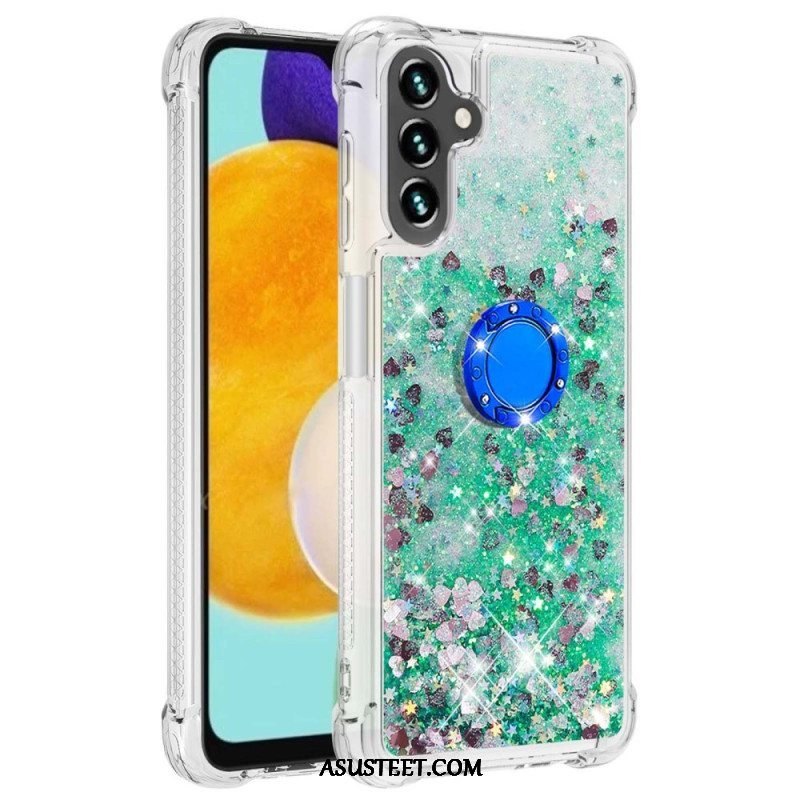 Kuori Samsung Galaxy A54 5G Paljetteja Rengastuella