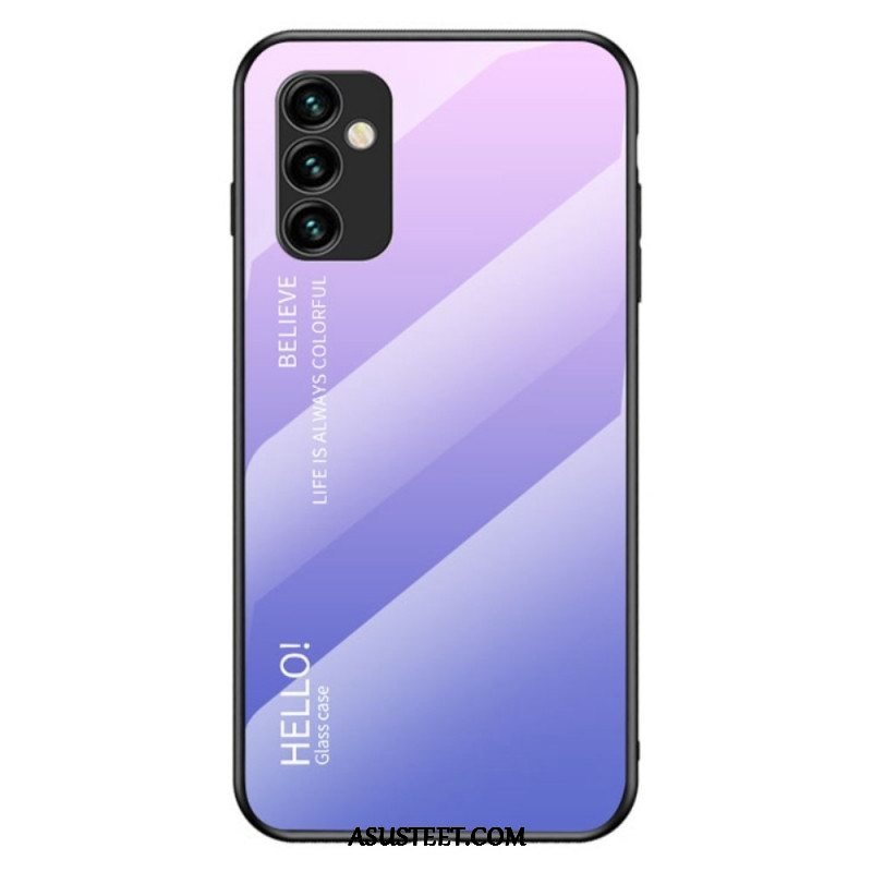 Kuori Samsung Galaxy M23 5G Karkaistu Lasi Hello