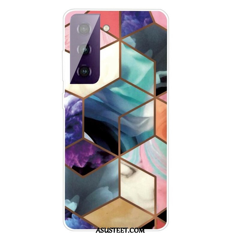 Kuori Samsung Galaxy S21 FE Decline Geometric Marble