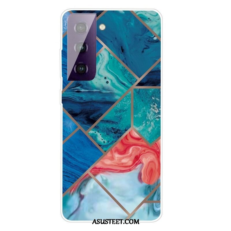 Kuori Samsung Galaxy S21 FE Decline Geometric Marble