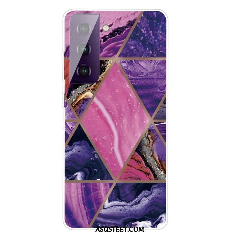 Kuori Samsung Galaxy S21 FE Decline Geometric Marble