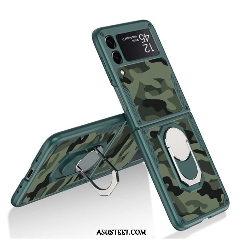 Kuori Samsung Galaxy Z Flip 3 5G Kotelot Flip Gkk Camo Tukirengas