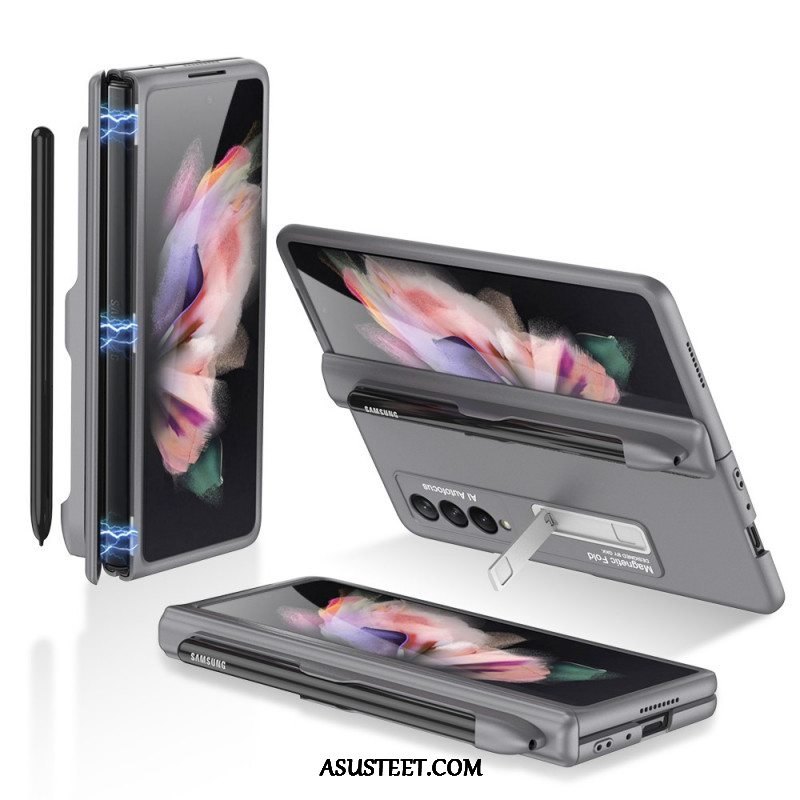 Kuori Samsung Galaxy Z Fold 3 5G Muovinen Jalusta Ja Kynäteline Gkk