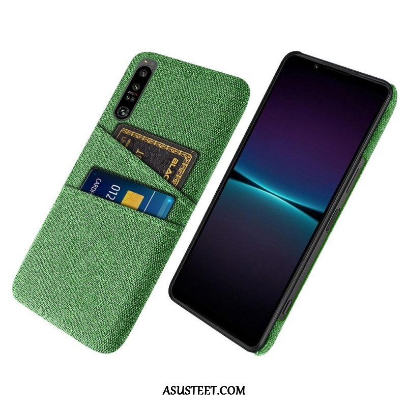 Kuori Sony Xperia 1 IV Korttipidikkeen Kangas