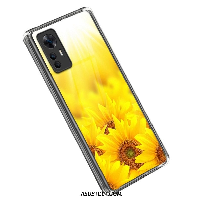 Kuori Xiaomi 12T / 12T Pro Variaatio Auringonkukat