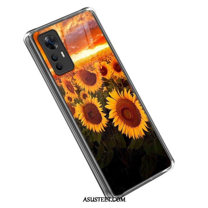 Kuori Xiaomi 12T / 12T Pro Variaatio Auringonkukat