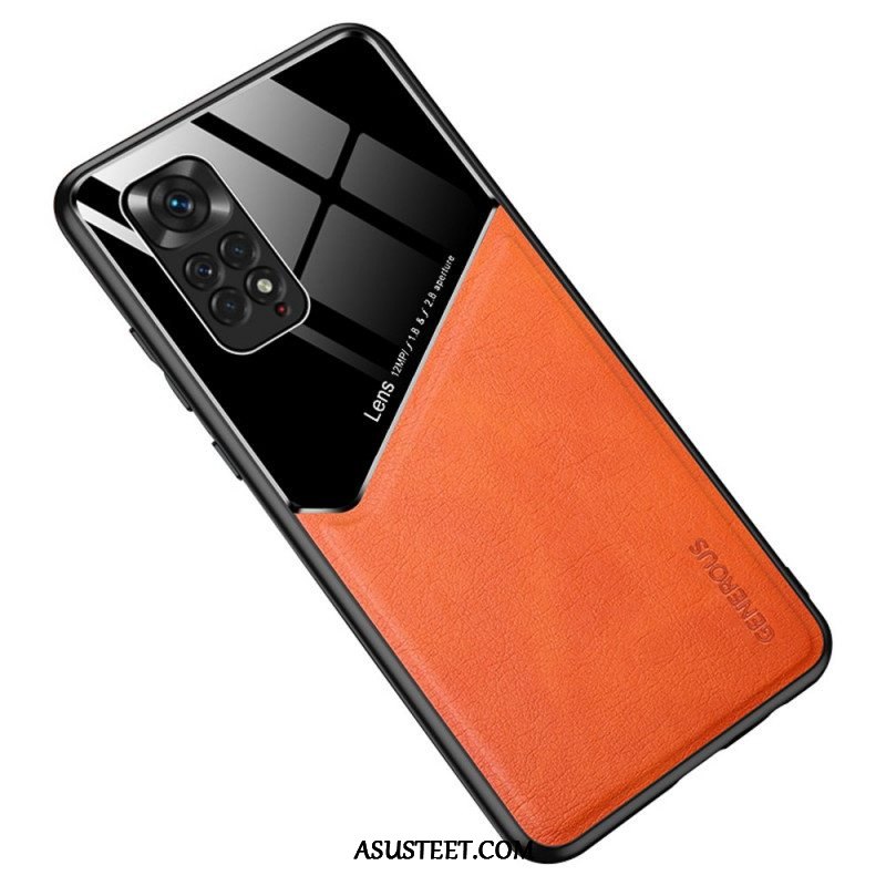 Kuori Xiaomi Redmi Note 11 / 11S Magneettinen Nahkaefekti