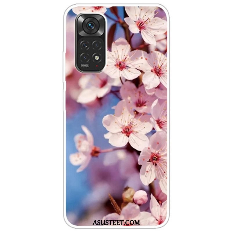 Kuori Xiaomi Redmi Note 11 Pro / 11 Pro 5G Realistisia Kukkia