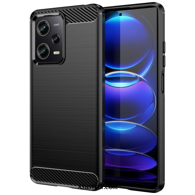 Kuori Xiaomi Redmi Note 12 Pro Harjattua Hiilikuitua