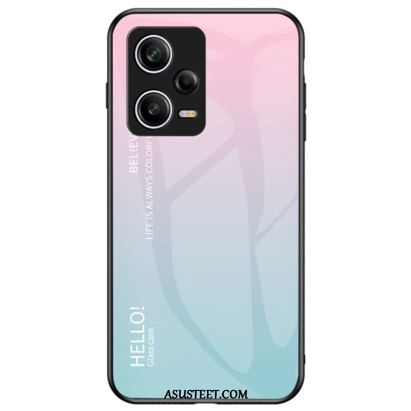 Kuori Xiaomi Redmi Note 12 Pro Karkaistu Lasi Hello