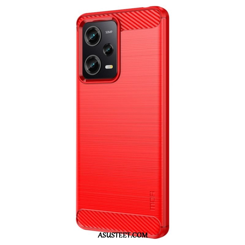 Kuori Xiaomi Redmi Note 12 Pro Mofi Harjattu Hiilikuitu