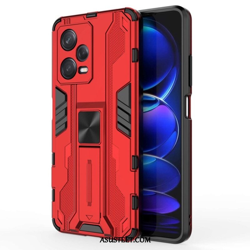 Kuori Xiaomi Redmi Note 12 Pro Pysty- Ja Vaakasuuntainen Irrotettava Tuki