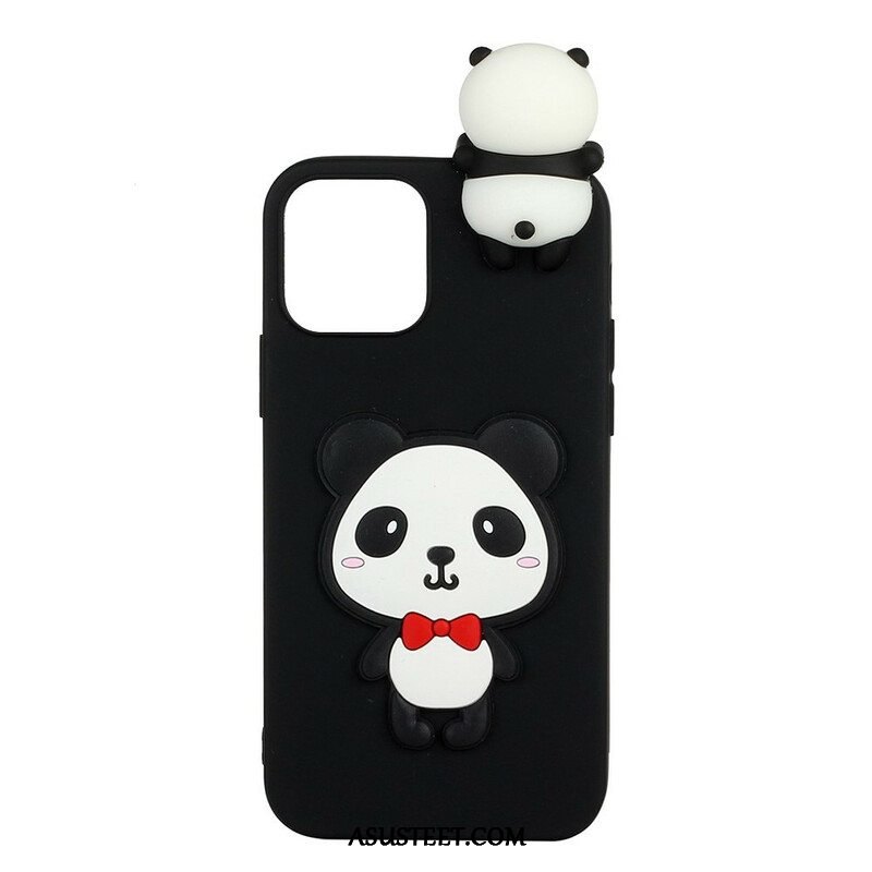 Kuori iPhone 13 Mini 3d Panda