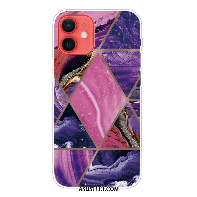 Kuori iPhone 13 Mini Decline Geometric Marble