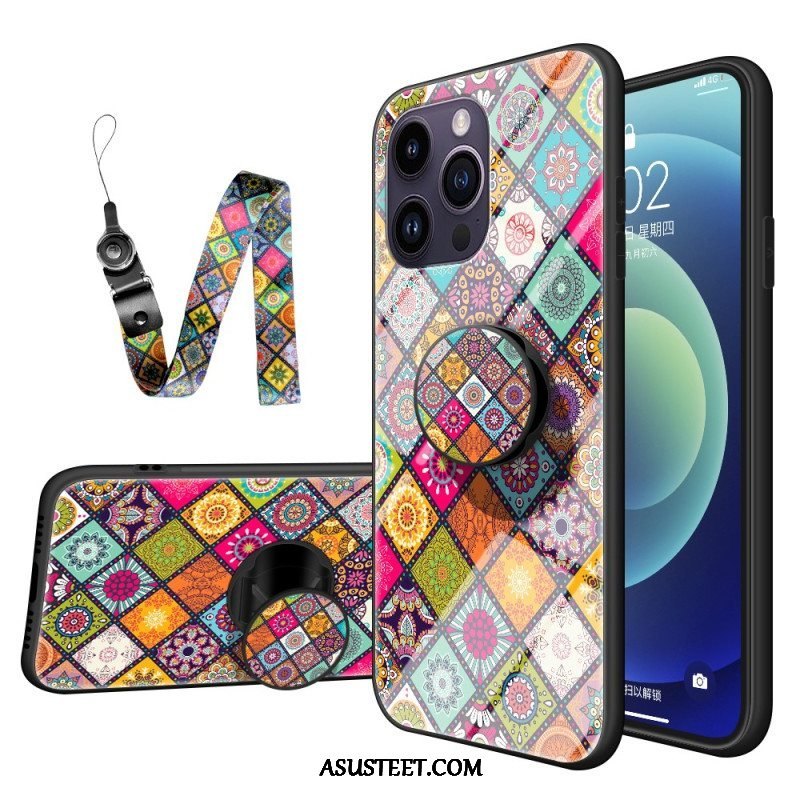 Kuori iPhone 15 Pro Max Patchwork