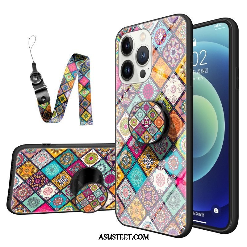 Kuori iPhone 15 Pro Patchwork