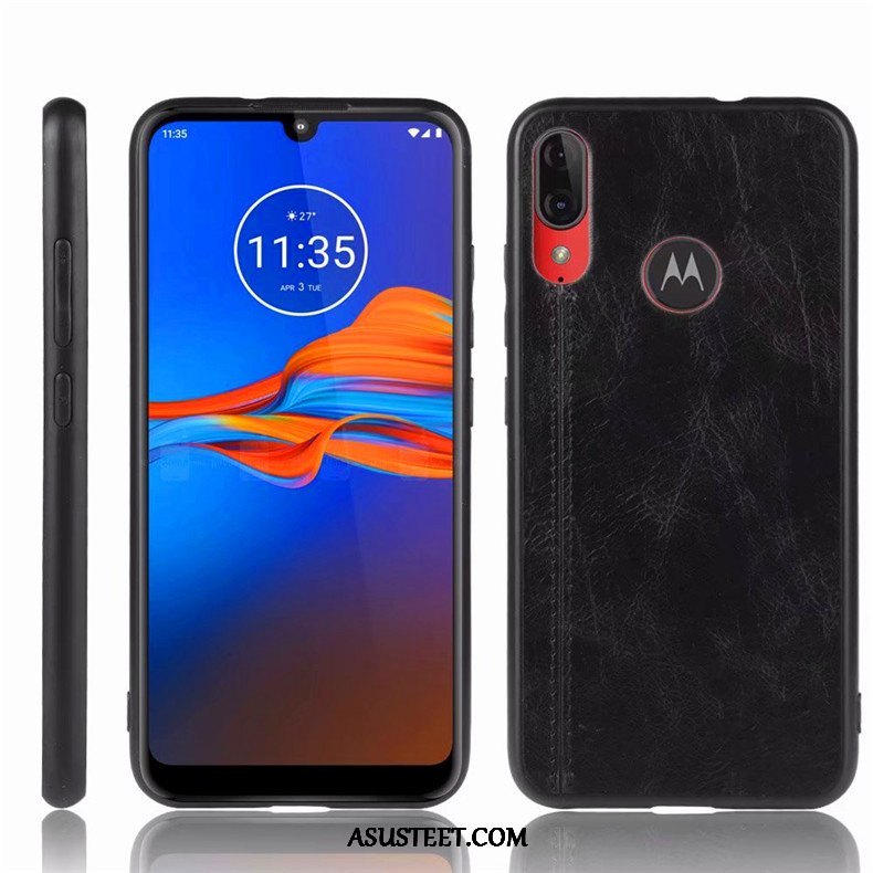 Moto E6 Plus Kuoret Kotelo Sininen Suojaus Yksinkertainen All Inclusive