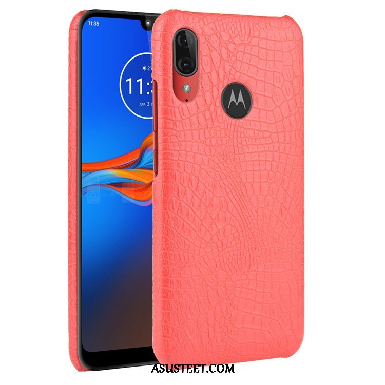 Moto E6 Plus Kuoret Musta Puhelimen Kova Kotelo Suojaus