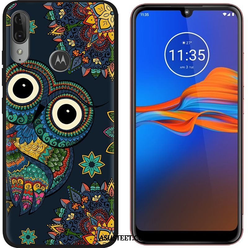 Moto E6 Plus Kuori Kuoret Puhelimen Vihreä Sarjakuva Kotelo Hyvä Myynti