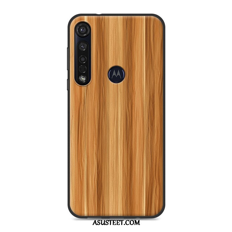 Moto G8 Plus Kuoret Puhelimen Trendi Silikonikuori Puulajit Tuuli