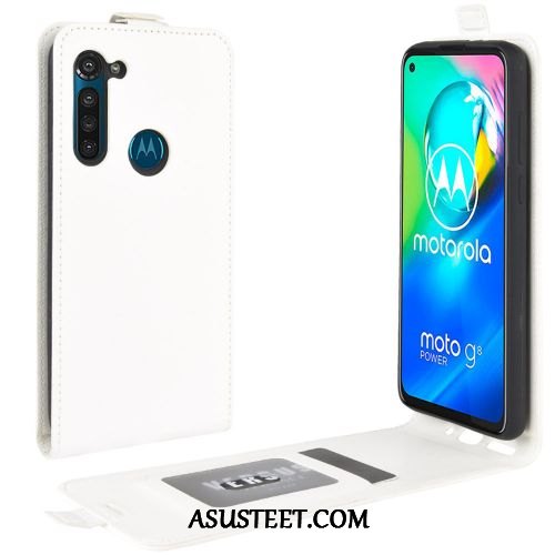 Moto G8 Power Kuori Kuoret Nahkakotelo Salkku Liiketoiminta Tuki Suojaus