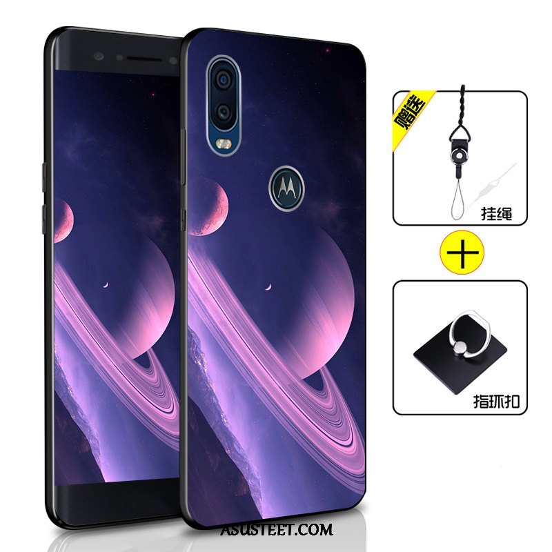 Motorola One Vision Kuori Kuoret Puhelimen Pehmeä Neste Silikoni Murtumaton