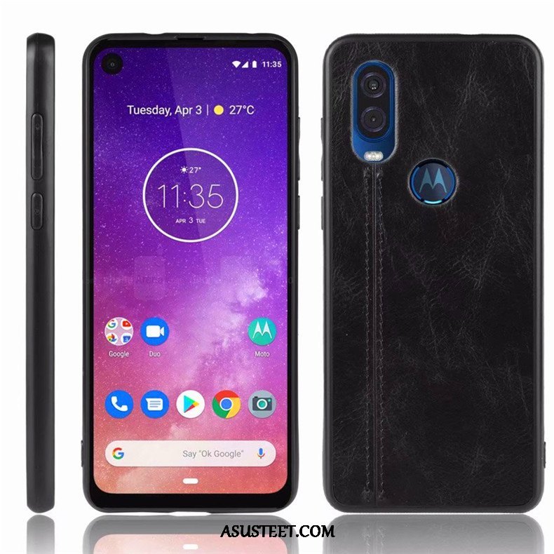 Motorola One Vision Kuori Kuoret Puhelimen Sininen All Inclusive Kotelo