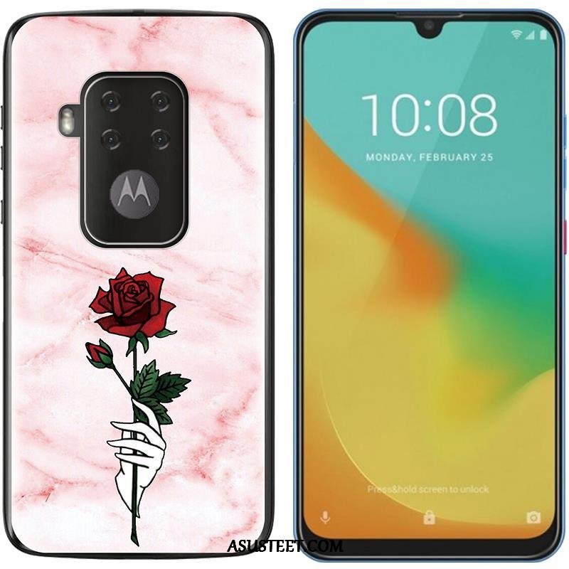 Motorola One Zoom Kuoret Uusi Kotelo Maalaus Kuori Pehmeä Neste