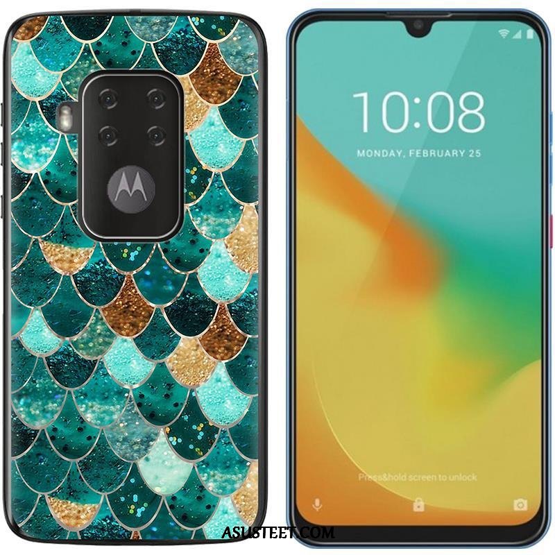 Motorola One Zoom Kuoret Uusi Kotelo Maalaus Kuori Pehmeä Neste